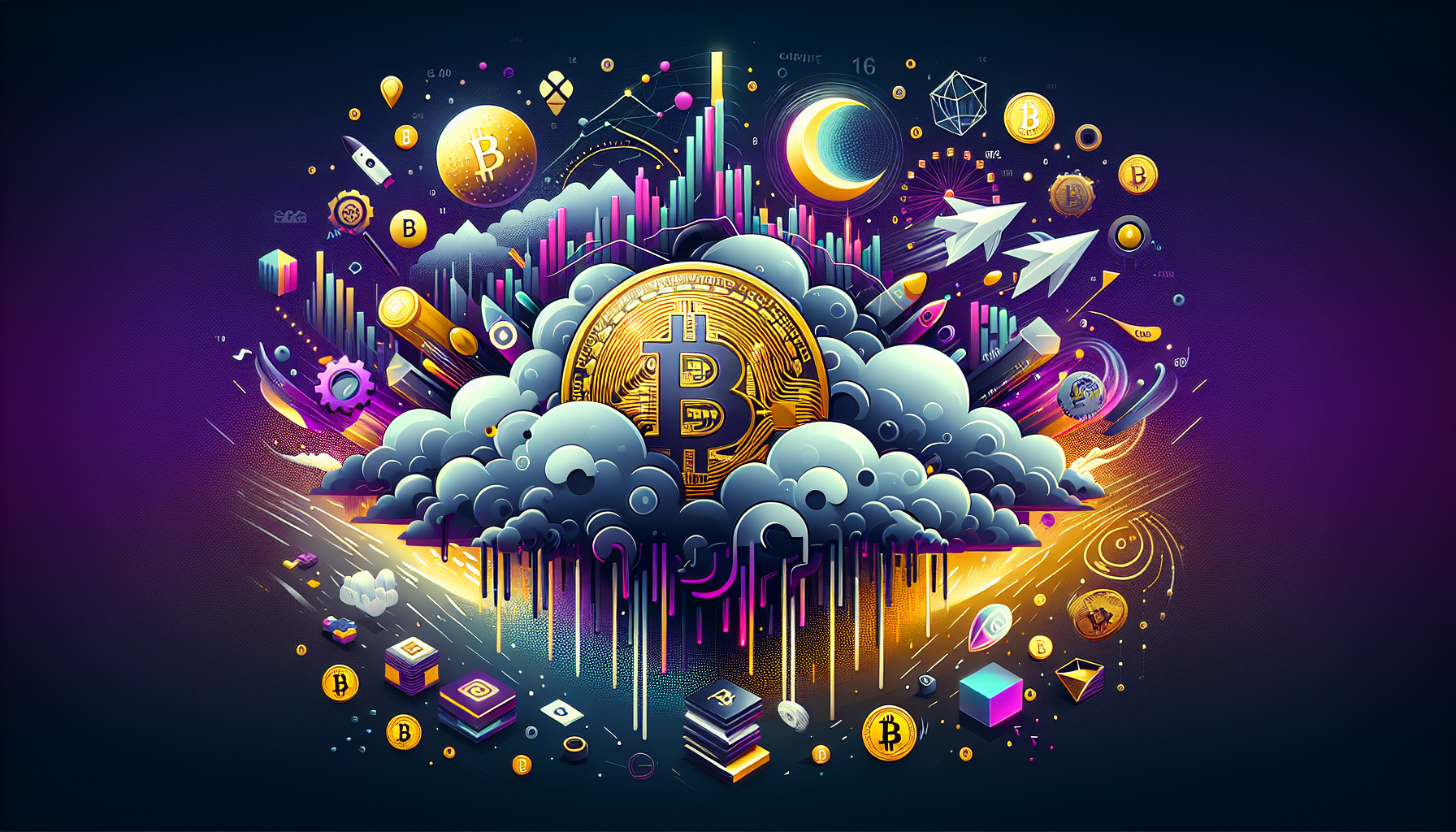 البيتكوين ينهار تحت 66 ألف دولار: عاصفة مثالية لسوق العملات المشفرة