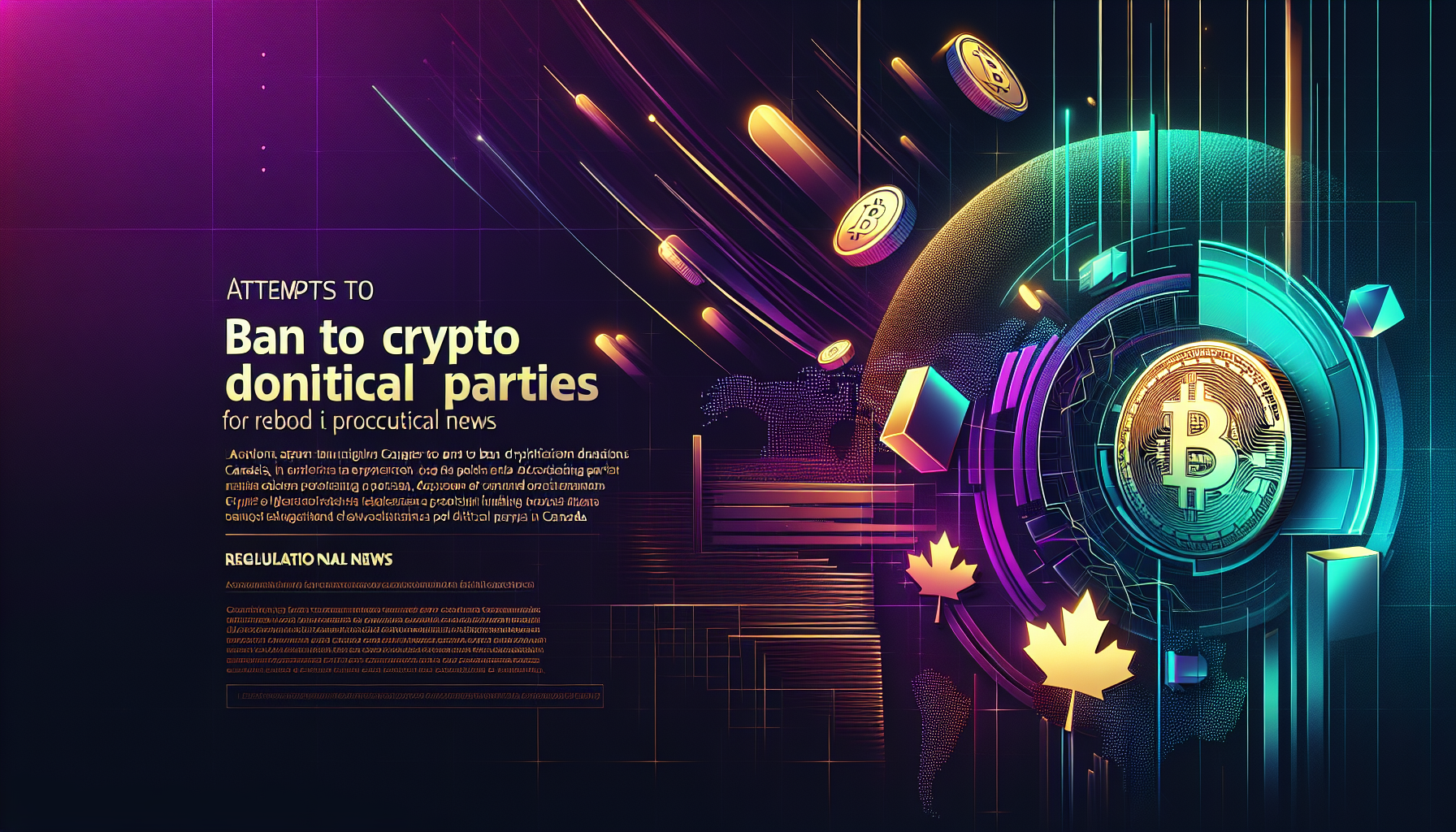 加拿大：再次尝试禁止向政党捐赠加密货币