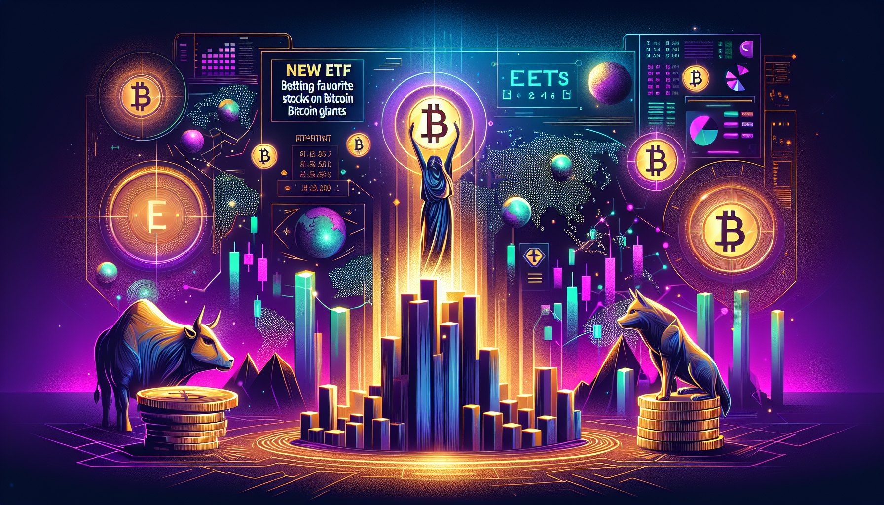 صندوق استثمار جديد للمراهنة على الأسهم المفضلة لعمالقة البيتكوين