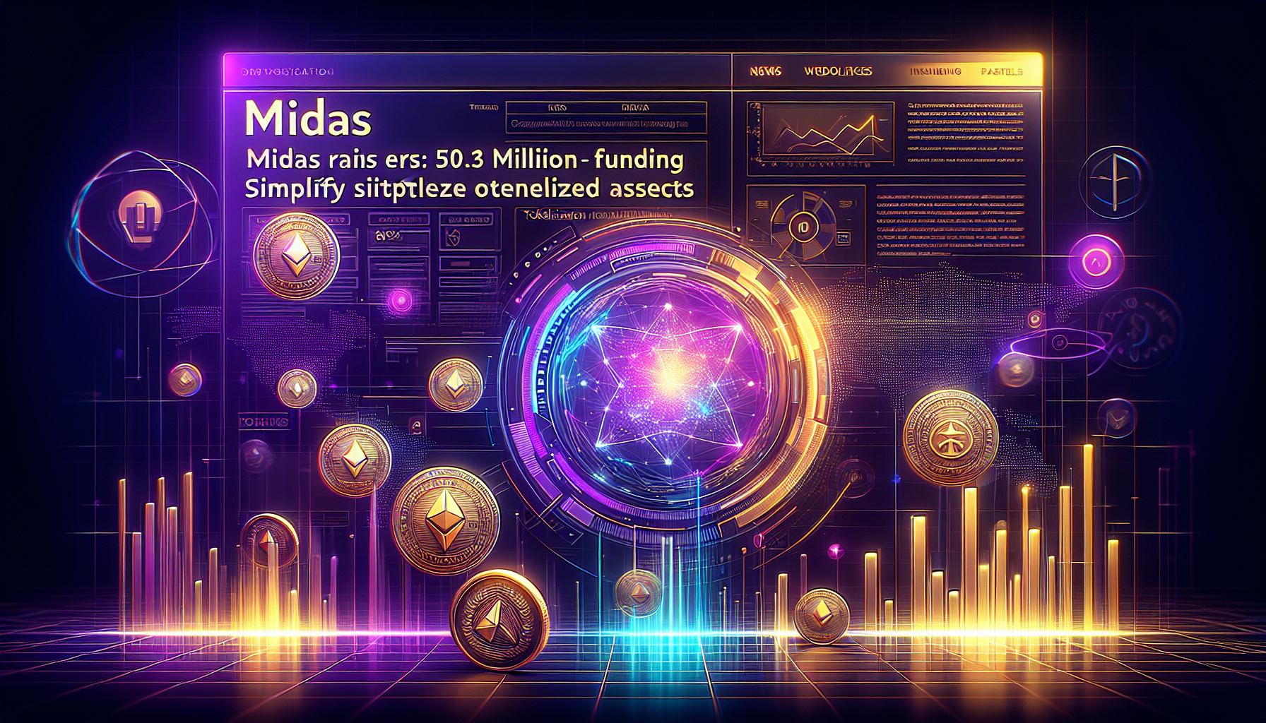 ميداس تجمع 50 مليون دولار لتبسيط الأصول الرمزية