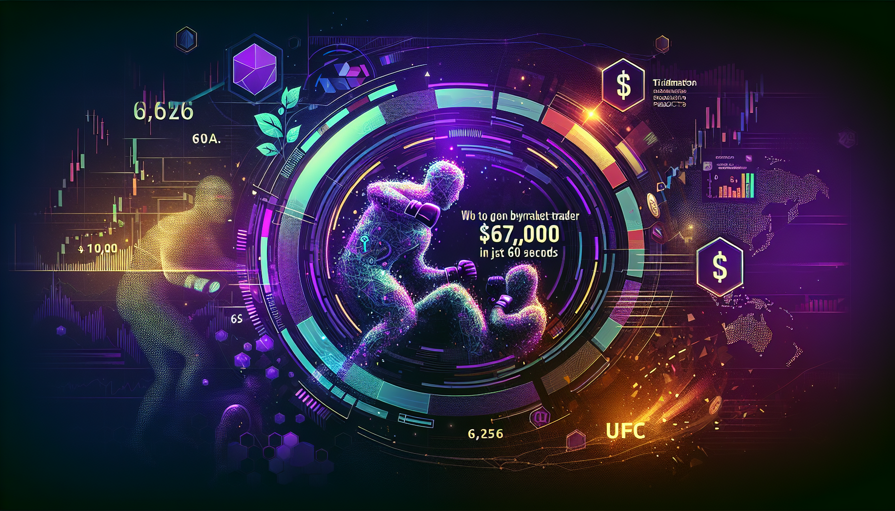 Un trader Polymarket transforme 676$ en 67 000$ en 60 secondes