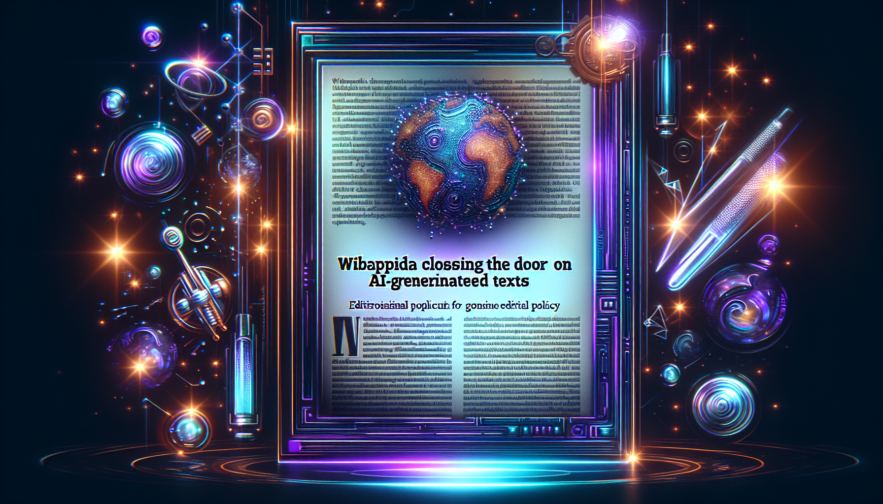 ويكيبيديا تغلق الباب أمام النصوص المُنتجة بالذكاء الاصطناعي